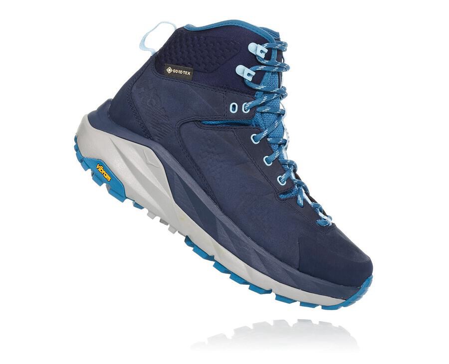 Hoka One One Yürüyüş Botları Kadın Lacivert - Kaha Gore-Tex - CD5032946